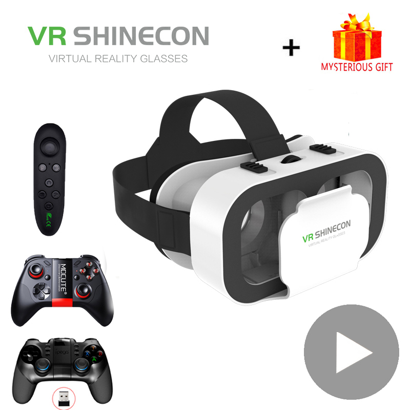 Vr Headset Pc - VR Shinecon Helmet occhiali 3D realtà